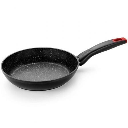 Sartén Monix Titan Rock M810028/ Ř28cm/ Aluminio forjado/ Apta para Inducción