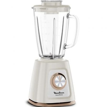Batidora de vaso Moulinex Blendforce LM430A10/ 800W/ 2 Velocidades