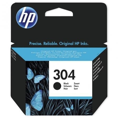 Cartucho de Tinta Original HP nş304/ Negro