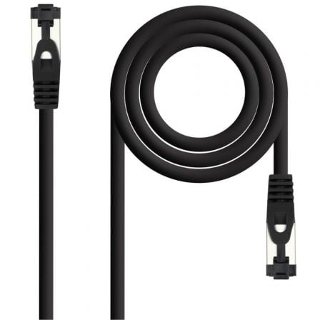 Cable de Red RJ45 SSTP Nanocable 10.20.2005-BK Cat.8.1/ 3m/ Negro