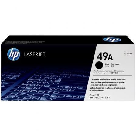 Tóner Original HP nş49A/ Negro