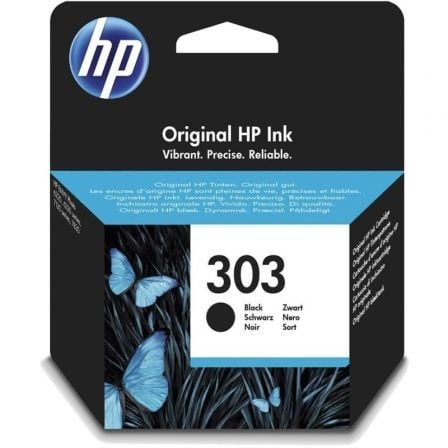 Cartucho de Tinta Original HP nş303/ Negro