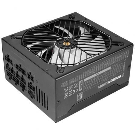 Fuente de Alimentación Tacens 1VV800M/ 800W/ Ventilador 14cm/ 80 Plus Silver