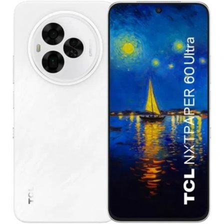 Smartphone TCL 60 Ultra NXTPAPER 12GB/ 512GB/ 7.2"/ 5G/ Blanco Niebla