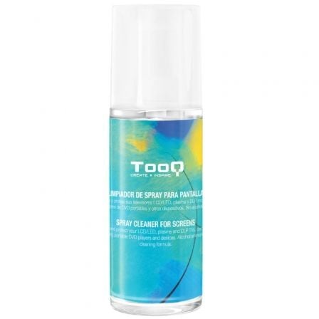 Kit Limpiador de Pantallas TooQ TQSC0016/ Spray 150ml + Pańo Microfibra