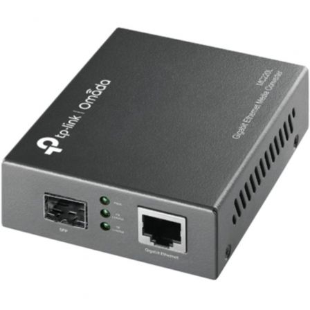 Conversor de Medios Gigabit TP-Link MC220L/ 1 Puerto/ RJ-45 10/100/1000