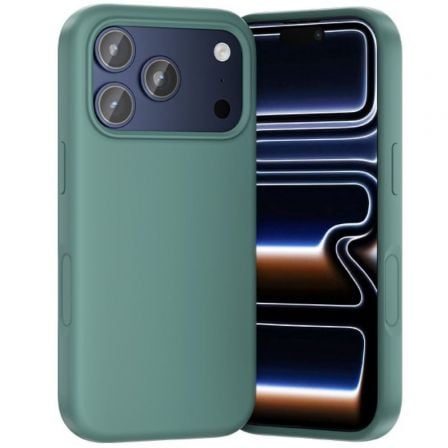 Funda Silicona con Magsafe Vention KVCGCD-40/ Compatible con iPhone 17 Pro Max/ Aguamarina