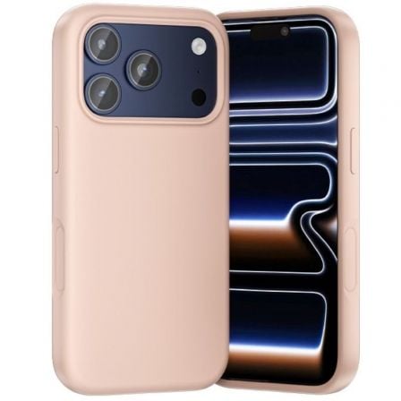 Funda Silicona con Magsafe Vention KVCPCD-40/ Compatible con iPhone 17 Pro Max/ Rosa