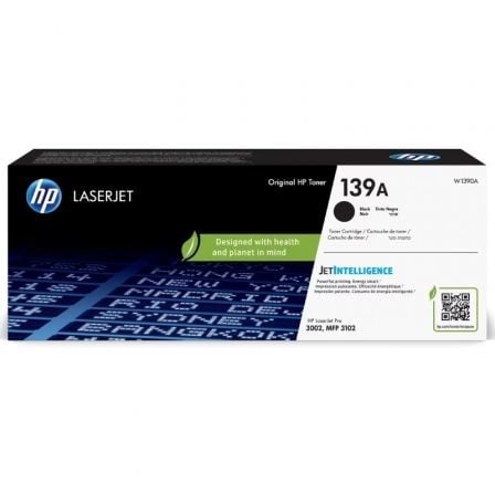 Tóner Original HP nş139A/ Negro