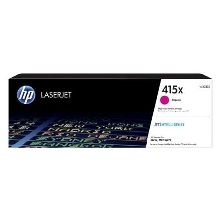 Tóner Original HP nş415X XL Alta Capacidad/ Magenta