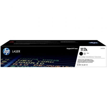 Tóner Original HP nş117A/ Negro