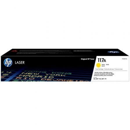 Tóner Original HP nş117A/ Amarillo