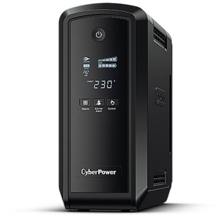 SAI Linea Interactiva Cyberpower CP900EPFCLCD/ 900VA-540W/ 6 Salidas/ Formato Torre