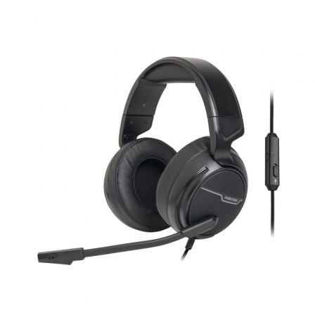 Auriculares Gaming con Microfono Fonestar WIN/ Jack 3.5/ Negros