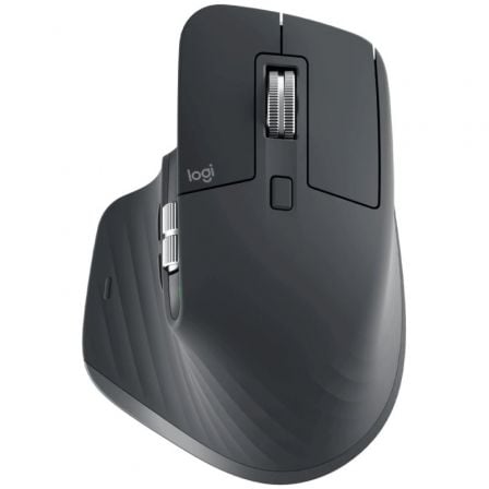Raton Inalambrico por Bluetooth Logitech MX Master 3S/ Bateria recargable/ Hasta 8000 DPI/ Grafito