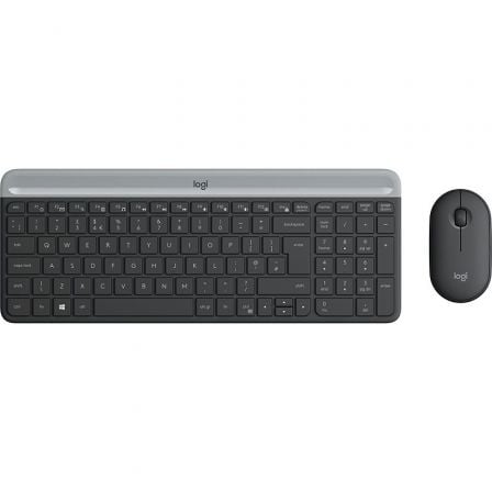 Teclado y Raton Inalambricos Logitech Slim Combo MK470