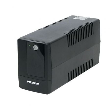 SAI Linea Interactiva Phasak Basic Interactive 800 VA/ 800VA-480W/ 2 Salidas/ Formato Torre