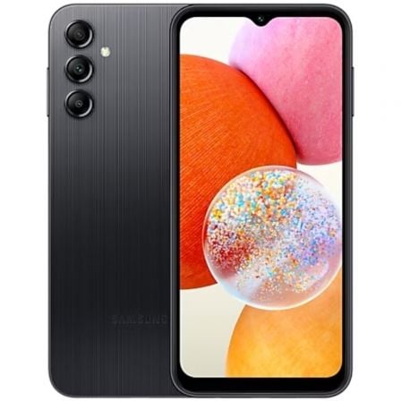 Smartphone Samsung Galaxy A14 LTE 4GB/ 128GB/ 6.6p/ Niebla Negra