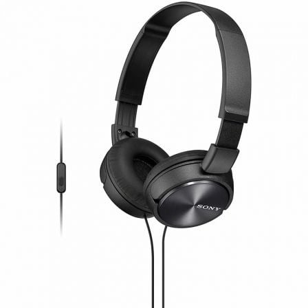 Auriculares Sony MDRZX310APB/ con Microfono/ Jack 3.5/ Negros