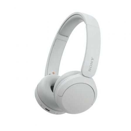 Auriculares inalambricos Sony WH-CH520/ con Microfono/ Bluetooth/ Blancos