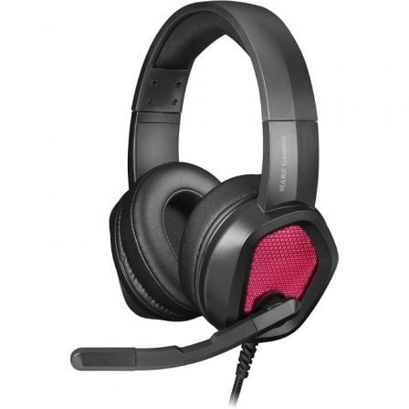 Auriculares Gaming con Microfono Mars Gaming MH320/ Jack 3.5/ Negros