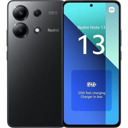 Smartphone Xiaomi Redmi Note 13 6GB/ 128GB/ 6.67p/ Negro