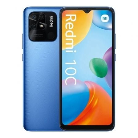 Smartphone Xiaomi Redmi 10C NFC 3GB/ 64GB/ 6.71p/ Azul Oceano